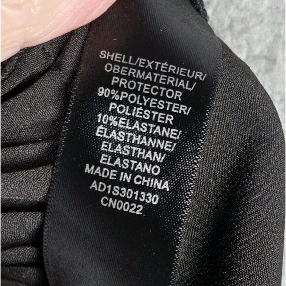 Adrianna Papell Black Paper Bag Wide Leg Pants Tie Waist Office Core Workwear - Picture 6 of 13